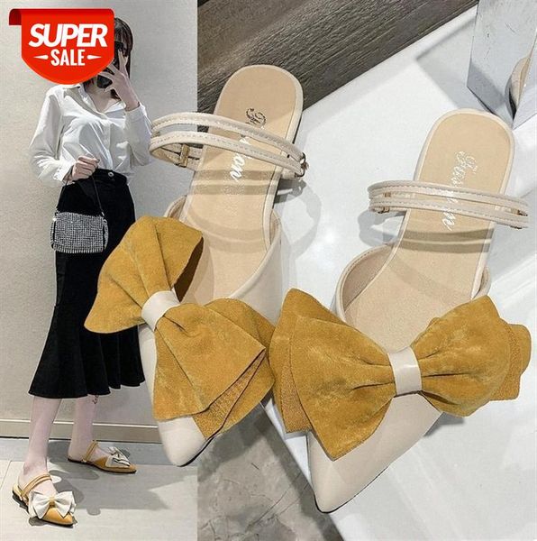 baotou half slippers women, one shoe and two bows, outer wear fashion ladies #xi6h, Black
baotou half slippers women, one shoe and two bows, outer wear fashion ladies #xi6h, Black