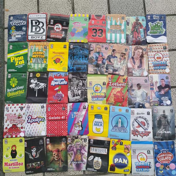 40 designs backpack boyz smell proof bag children resistant stand pouch zipper 3.5g mylar packaging bags
40 designs backpack boyz smell proof bag children resistant stand pouch zipper 3.5g mylar packaging bags