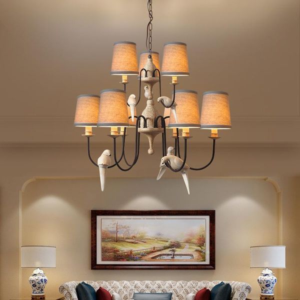 chandeliers vintage bird lighting with fabric shade elegant creative foyer kitchen lights fixture retro french light
chandeliers vintage bird lighting with fabric shade elegant creative foyer kitchen lights fixture retro french light