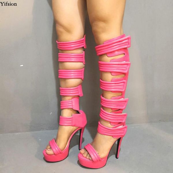 olomm women gladiator platform sandals thin high heels open toe black white pink party shoes us plus size 5-15
olomm women gladiator platform sandals thin high heels open toe black white pink party shoes us plus size 5-15