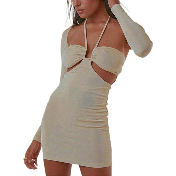 casual dresses female solid bandage bodycon spring fall long sleeve halter strapless mini vestidos women club party ribbed clothing, Black;gray
casual dresses female solid bandage bodycon spring fall long sleeve halter strapless mini vestidos women club party ribbed clothing, Black;gray