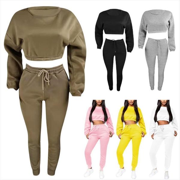 winter 2 piece workout womenpant sport outfits set long sleeve sweatshirt crop drawstring jogger solid color thick fleece, White
winter 2 piece workout womenpant sport outfits set long sleeve sweatshirt crop drawstring jogger solid color thick fleece, White