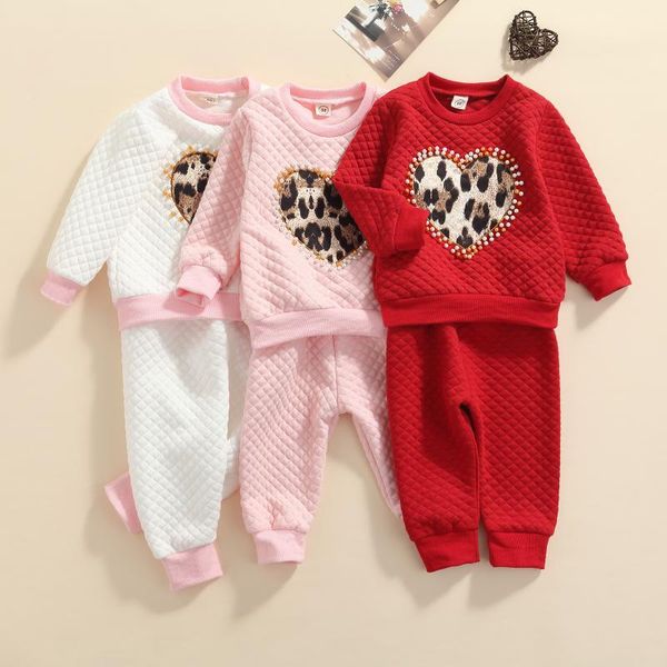 clothing sets focusnorm 0-6y autumn winter lovely kids girls clothes 2pcs leopard heart printed with pearl long sleeve sweatshirt pants, White
clothing sets focusnorm 0-6y autumn winter lovely kids girls clothes 2pcs leopard heart printed with pearl long sleeve sweatshirt pants, White