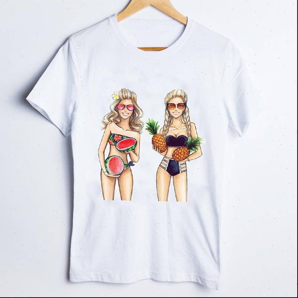 tees print graphic watermelon pineapple women t shirt beach cartoon clothes clothing, White
tees print graphic watermelon pineapple women t shirt beach cartoon clothes clothing, White