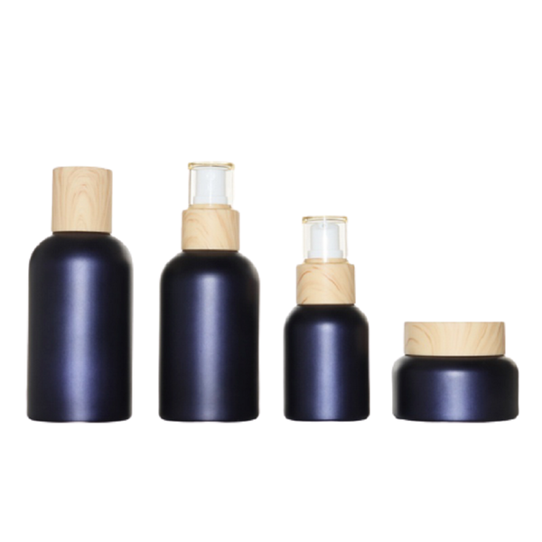 storage bottles & jars wood pattern lid empty cosmetic packaging matte frost dark blue glass spray lotion pump 40ml 100ml 120ml 50g cream
storage bottles & jars wood pattern lid empty cosmetic packaging matte frost dark blue glass spray lotion pump 40ml 100ml 120ml 50g cream