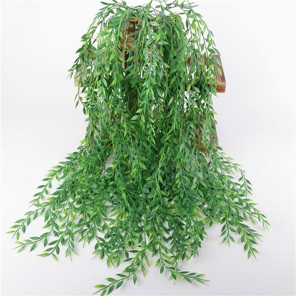 artificial plant vines wall hanging rattan leaves branches outdoor garden home decoration plastic fake silk leaf green ivy decorative flower
artificial plant vines wall hanging rattan leaves branches outdoor garden home decoration plastic fake silk leaf green ivy decorative flower