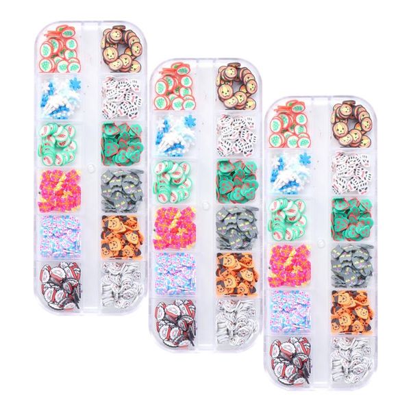 nail art decorations 3 boxes of polymer clay sheets accessories xmas decors, Silver;gold
nail art decorations 3 boxes of polymer clay sheets accessories xmas decors, Silver;gold