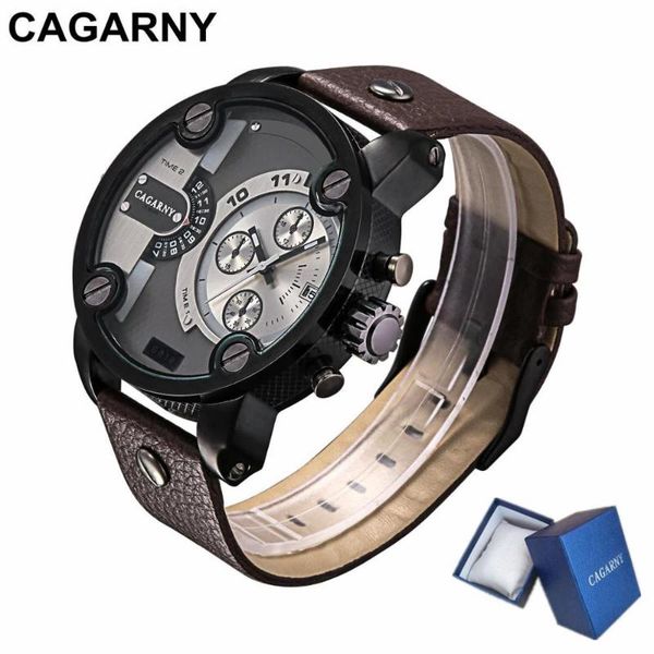 wristwatches brand men's quartz watch two time luxury military sports leather for men cagarny relogio masculino femme, Slivery;brown
wristwatches brand men's quartz watch two time luxury military sports leather for men cagarny relogio masculino femme, Slivery;brown