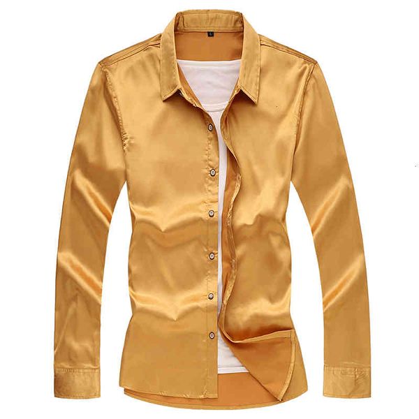men's casual shirts 8 colors of man-made silk shirt solid male long sleeve plus regular size for man 7xl- r5h6, White;black
men's casual shirts 8 colors of man-made silk shirt solid male long sleeve plus regular size for man 7xl- r5h6, White;black