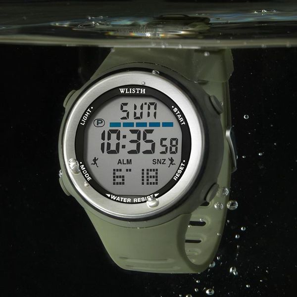 wristwatches men's electronic waterproof multifunctional sports watches led digital display silicone fashion casual clock, Slivery;brown
wristwatches men's electronic waterproof multifunctional sports watches led digital display silicone fashion casual clock, Slivery;brown