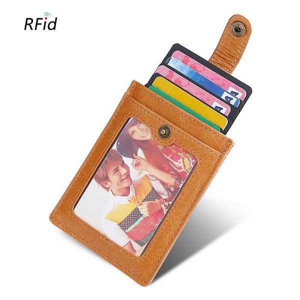card holders rfid genuine leather vintage id holder clear transparent window bank stip belt easy pull wallet, Brown;gray
card holders rfid genuine leather vintage id holder clear transparent window bank stip belt easy pull wallet, Brown;gray