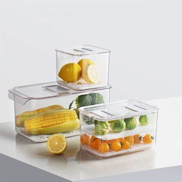 storage bottles & jars refrigerator container detachable draining partition seal tank anti-skid vegetable fruit fresh box kitchen tool
storage bottles & jars refrigerator container detachable draining partition seal tank anti-skid vegetable fruit fresh box kitchen tool