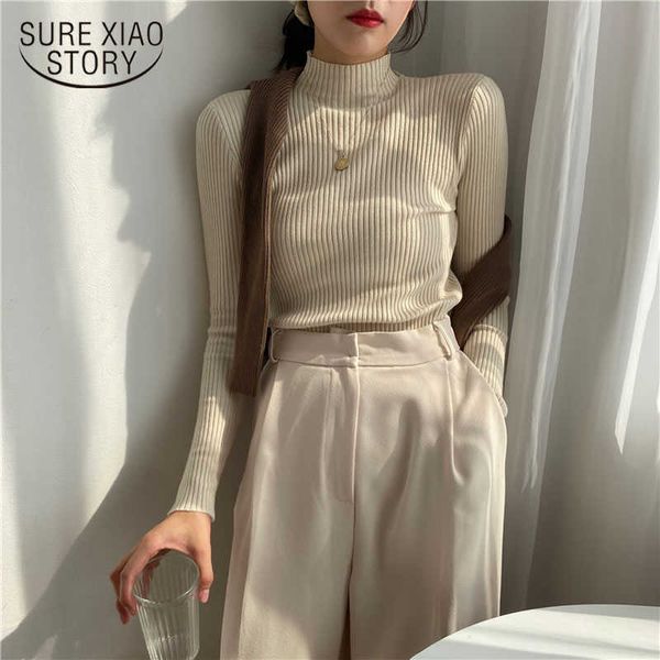 autumn winter turtleneck women sweater solid knitted pullovers casual slim long sleeve female knitwear lady sweater 11316 210527, White;black
autumn winter turtleneck women sweater solid knitted pullovers casual slim long sleeve female knitwear lady sweater 11316 210527, White;black