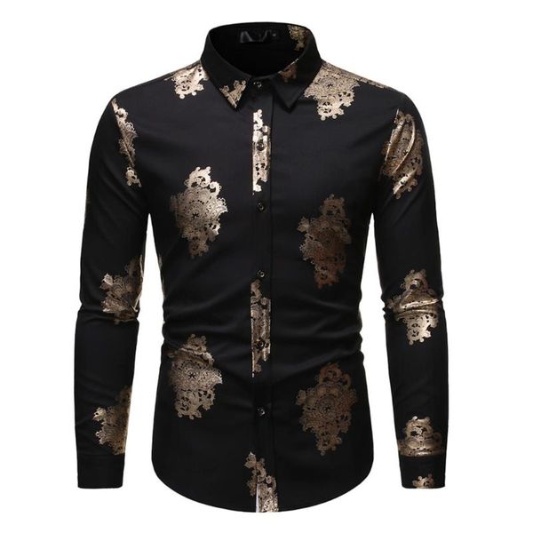 men's casual shirts kancoold men shirt style regular fashion stamped long sleeve printed long-sleeved blouse d19, White;black
men's casual shirts kancoold men shirt style regular fashion stamped long sleeve printed long-sleeved blouse d19, White;black