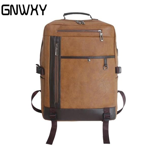 backpack gnwxy men leather high capacity business travel lapschool bag pu waterproof casual backpacks drop
backpack gnwxy men leather high capacity business travel lapschool bag pu waterproof casual backpacks drop