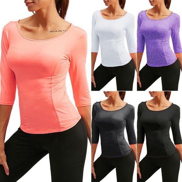 running jerseys womens yoga sports t-shirt summer casual gym joggers fitness workout tee shirt ladies sweatshirt jogging wear, Black;blue
running jerseys womens yoga sports t-shirt summer casual gym joggers fitness workout tee shirt ladies sweatshirt jogging wear, Black;blue