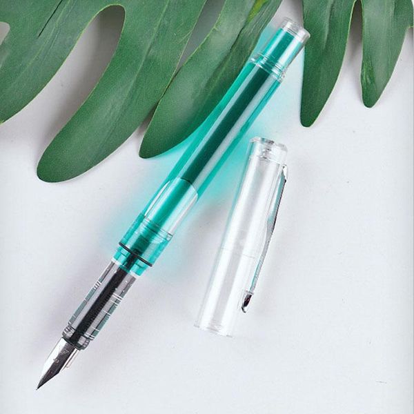 transparent ink fountain pen large-capacity storing fine ef/f nib writing calligraphy pens for school stationery
transparent ink fountain pen large-capacity storing fine ef/f nib writing calligraphy pens for school stationery