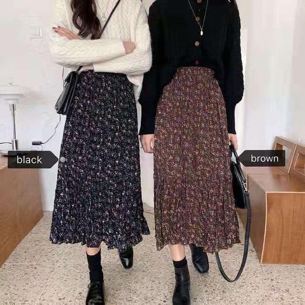 skirts irregular pleated women's autumn and winter floral stitching wrinkle skirt woman faldas jupe, Black
skirts irregular pleated women's autumn and winter floral stitching wrinkle skirt woman faldas jupe, Black
