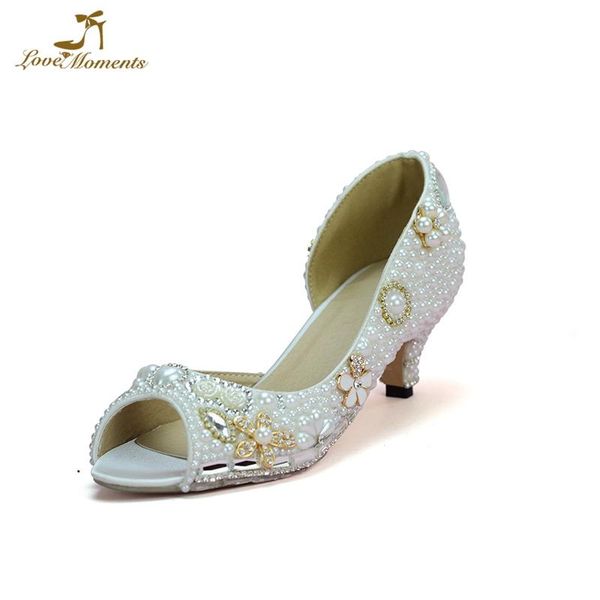 dress shoes custom made white pearl peep toe cinderella prom pumps summer open wedding 5cm low heel bridal size 43, Black
dress shoes custom made white pearl peep toe cinderella prom pumps summer open wedding 5cm low heel bridal size 43, Black