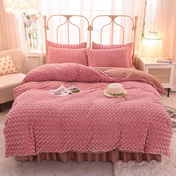 bedding sets plush bed set /king size duvet cover flannel for winter skirt single coral fleece plain
bedding sets plush bed set /king size duvet cover flannel for winter skirt single coral fleece plain