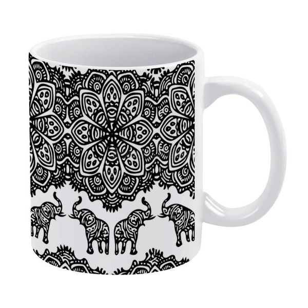 mugs elephants white mug 11oz funny ceramic coffee tea milk cups india elephant pattern paisley mendhi henna
mugs elephants white mug 11oz funny ceramic coffee tea milk cups india elephant pattern paisley mendhi henna