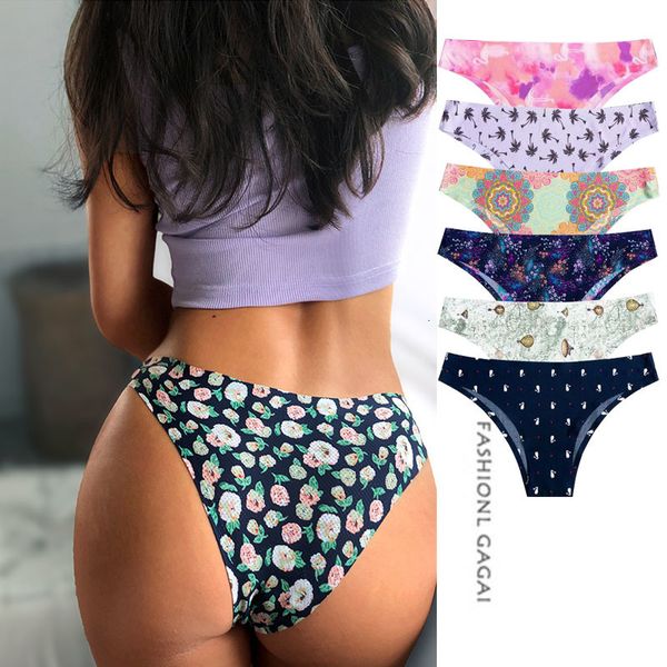 women's thong seamless female underwear printing lingerie panties plus size breathable fashion soft briefs, Black;pink
women's thong seamless female underwear printing lingerie panties plus size breathable fashion soft briefs, Black;pink