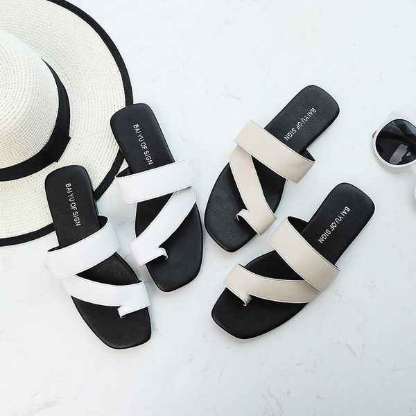 slippers 2021 summer women flip flops female pu leather outdoor bohemia beach slide ladies lace up flat sandals, Black
slippers 2021 summer women flip flops female pu leather outdoor bohemia beach slide ladies lace up flat sandals, Black