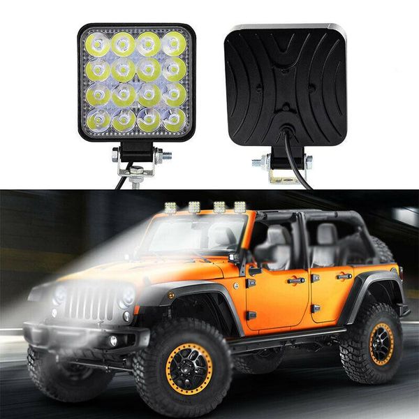 car headlights 2pcs led light bar 48w 16barra square spotlight off road work 12v 24v for truck 4x4 4wd suv atv
car headlights 2pcs led light bar 48w 16barra square spotlight off road work 12v 24v for truck 4x4 4wd suv atv