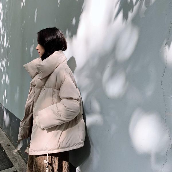 Winter Concentration Cocon Jas Student Short Cotton Wearing Clothing Loose Jacket Woman Large Closed -up Coat, Black
Winter Concentration Cocon Jas Student Short Cotton Wearing Clothing Loose Jacket Woman Large Closed -up Coat, Black