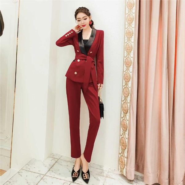 women's suits & blazers fashion two-piece autumn temperament korean version of the light gas v-neck metal double-breasted suit, White;black
women's suits & blazers fashion two-piece autumn temperament korean version of the light gas v-neck metal double-breasted suit, White;black