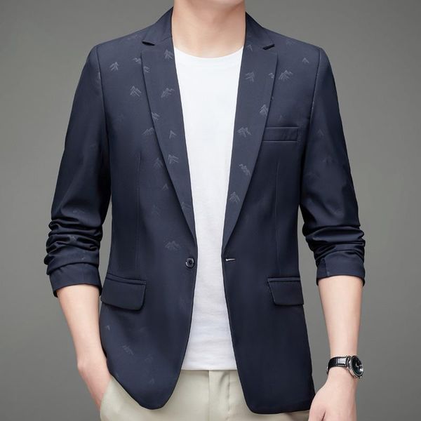 men's suits & blazers arrival mens blazer jacket suit wedding prom party slim fit smart casual printing male coats business men, White;black
men's suits & blazers arrival mens blazer jacket suit wedding prom party slim fit smart casual printing male coats business men, White;black