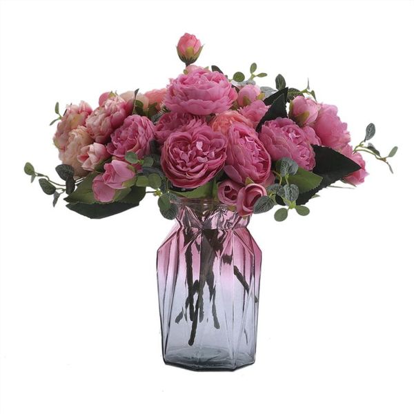 decorative flowers & wreaths 30cm artificial for decoration rose peony silk small bouquet flores party spring wedding mariage fake flower
decorative flowers & wreaths 30cm artificial for decoration rose peony silk small bouquet flores party spring wedding mariage fake flower