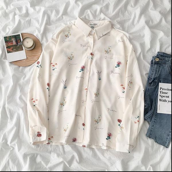 women blouses gagaok streetwear blouse spring autumn turn down collar print full loose casual wild harajuku female fashion shirts, White
women blouses gagaok streetwear blouse spring autumn turn down collar print full loose casual wild harajuku female fashion shirts, White