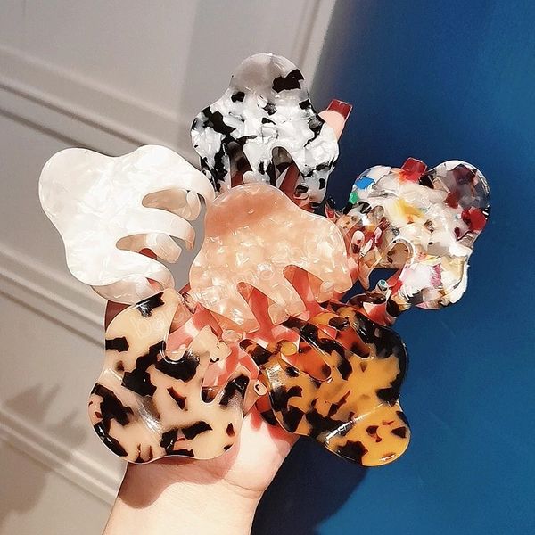 hair clip leopard korean small hair claw hairpins for women girls fashion clamps hair accessories, Slivery;white
hair clip leopard korean small hair claw hairpins for women girls fashion clamps hair accessories, Slivery;white
