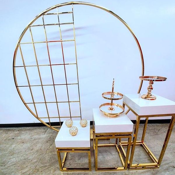 party decoration 3pcs/setno gold big circle)shiny birthday decorative cake dessert table pedestal plinths for wedding stage yudao1903
party decoration 3pcs/setno gold big circle)shiny birthday decorative cake dessert table pedestal plinths for wedding stage yudao1903