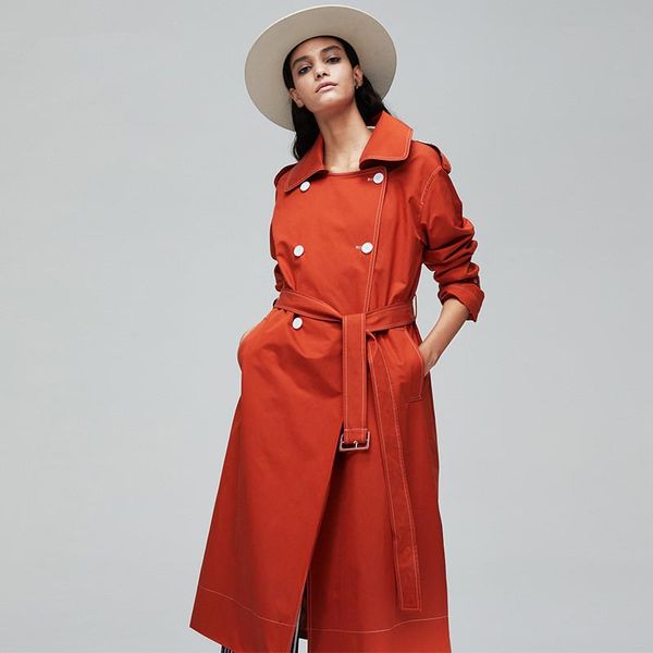 women's trench coats arrival england style double-breasted coat chic elegant ol windbreaker fashion women belt overcoat a63, Tan;black
women's trench coats arrival england style double-breasted coat chic elegant ol windbreaker fashion women belt overcoat a63, Tan;black
