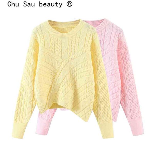 fashion autumn women pink thickened knitted pullovers fall ladies loose sweaters casual o-neck oversized jumper sweater 210508, White;black
fashion autumn women pink thickened knitted pullovers fall ladies loose sweaters casual o-neck oversized jumper sweater 210508, White;black