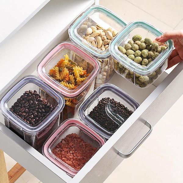 storage bottles & jars kitchen moisture-proof sealed can container multigrain tank dried fruit preservation tea jar transparent box stackabl
storage bottles & jars kitchen moisture-proof sealed can container multigrain tank dried fruit preservation tea jar transparent box stackabl