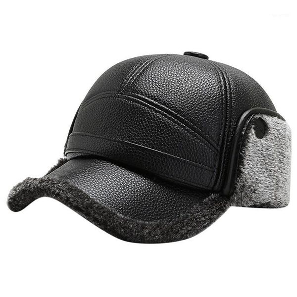 berets keep warm winter hats fashion men leather baseball cap outdoor soft plush visors hat ear protection skiing gorras, Blue;gray
berets keep warm winter hats fashion men leather baseball cap outdoor soft plush visors hat ear protection skiing gorras, Blue;gray
