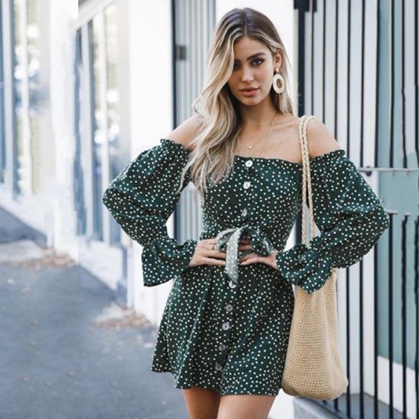 slash neck ruffle polkadot print summer dress nice bow wrap 2/4 sleeve a-line mini women chic beach dresses 7q1841 casual, Black;gray
slash neck ruffle polkadot print summer dress nice bow wrap 2/4 sleeve a-line mini women chic beach dresses 7q1841 casual, Black;gray