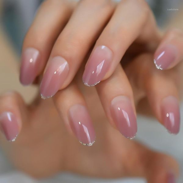 light pink glitter fake nail curved beauty oval abs art natural full cover sweet acrylic decoration false nails1, Red;gold
light pink glitter fake nail curved beauty oval abs art natural full cover sweet acrylic decoration false nails1, Red;gold