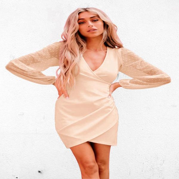 casual dresses women spring autumn pencil irregular shrinkage v-neck long sleeve mini dress for women's clothing 2021 vestido, Black;gray
casual dresses women spring autumn pencil irregular shrinkage v-neck long sleeve mini dress for women's clothing 2021 vestido, Black;gray