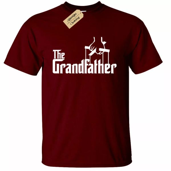 The Man T-Shirt Grandfather Grandpa NEW for Babies film, White;black