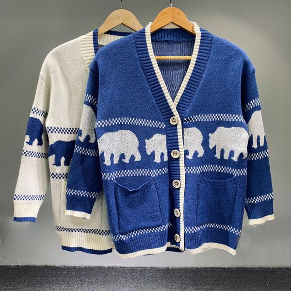 sweaters 2021 women's knitted loose cartoon sweater embroidered ladies sweet jacket t250, White;black
sweaters 2021 women's knitted loose cartoon sweater embroidered ladies sweet jacket t250, White;black