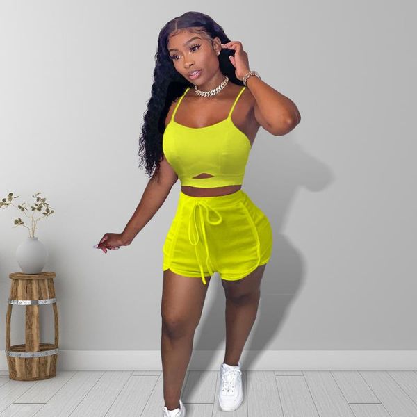 women's tracksuits 2021 summer casual fashion women slimming street temperament sleeveless solid color multi-color sports ves two-piece, Gray
women's tracksuits 2021 summer casual fashion women slimming street temperament sleeveless solid color multi-color sports ves two-piece, Gray