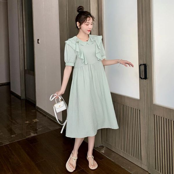maternity dresses 023# dress summer short sleeves cotton easy matching loose stylish pregnant women mom, White
maternity dresses 023# dress summer short sleeves cotton easy matching loose stylish pregnant women mom, White