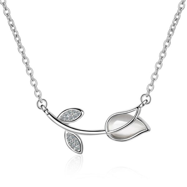 pendant necklaces luxury natural zircon flower necklace women's fashion rose bride wedding jewelry friend's birthday gift, Silver
pendant necklaces luxury natural zircon flower necklace women's fashion rose bride wedding jewelry friend's birthday gift, Silver