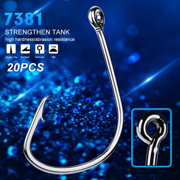 20pcs/lot 1# 1/0# 2/0# 3/0# 4/0# 5/0# fishing hooks ocs circle sport jig big fish hook carp bass anzol peche tackle
20pcs/lot 1# 1/0# 2/0# 3/0# 4/0# 5/0# fishing hooks ocs circle sport jig big fish hook carp bass anzol peche tackle