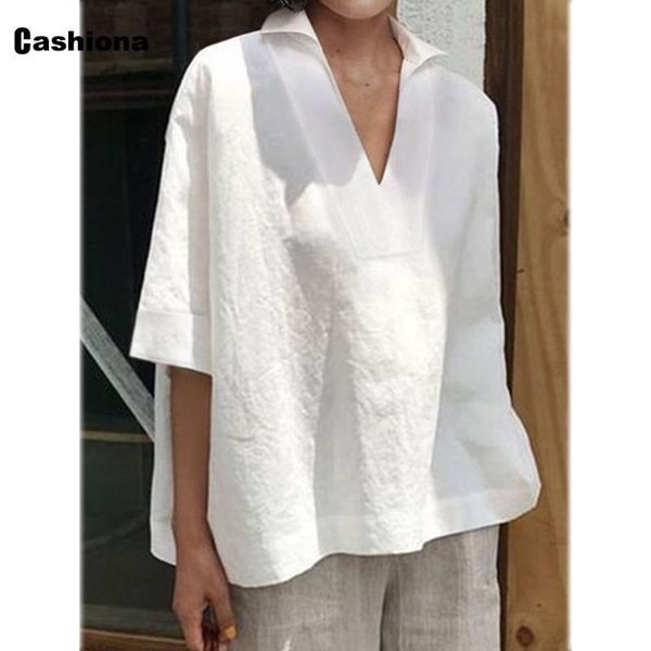 women's blouses & shirts plus size 4xl 5xl women cotton linen shirt basic 2021 summer half sleeve casual blouse femme blusas ropa muje, White
women's blouses & shirts plus size 4xl 5xl women cotton linen shirt basic 2021 summer half sleeve casual blouse femme blusas ropa muje, White