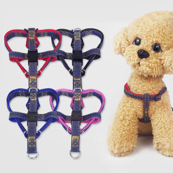 dog collars & leashes 3 pcs elastic pet puppy denim leash chest strap collar outdoor walking harness leader rope training supplies
dog collars & leashes 3 pcs elastic pet puppy denim leash chest strap collar outdoor walking harness leader rope training supplies